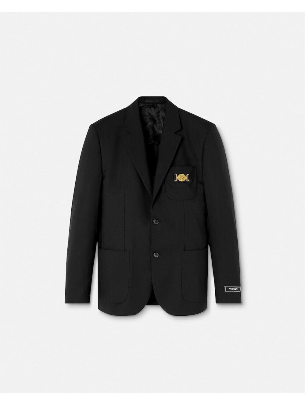 Versace - Boys' Black Wool Heritage Blazer black $570